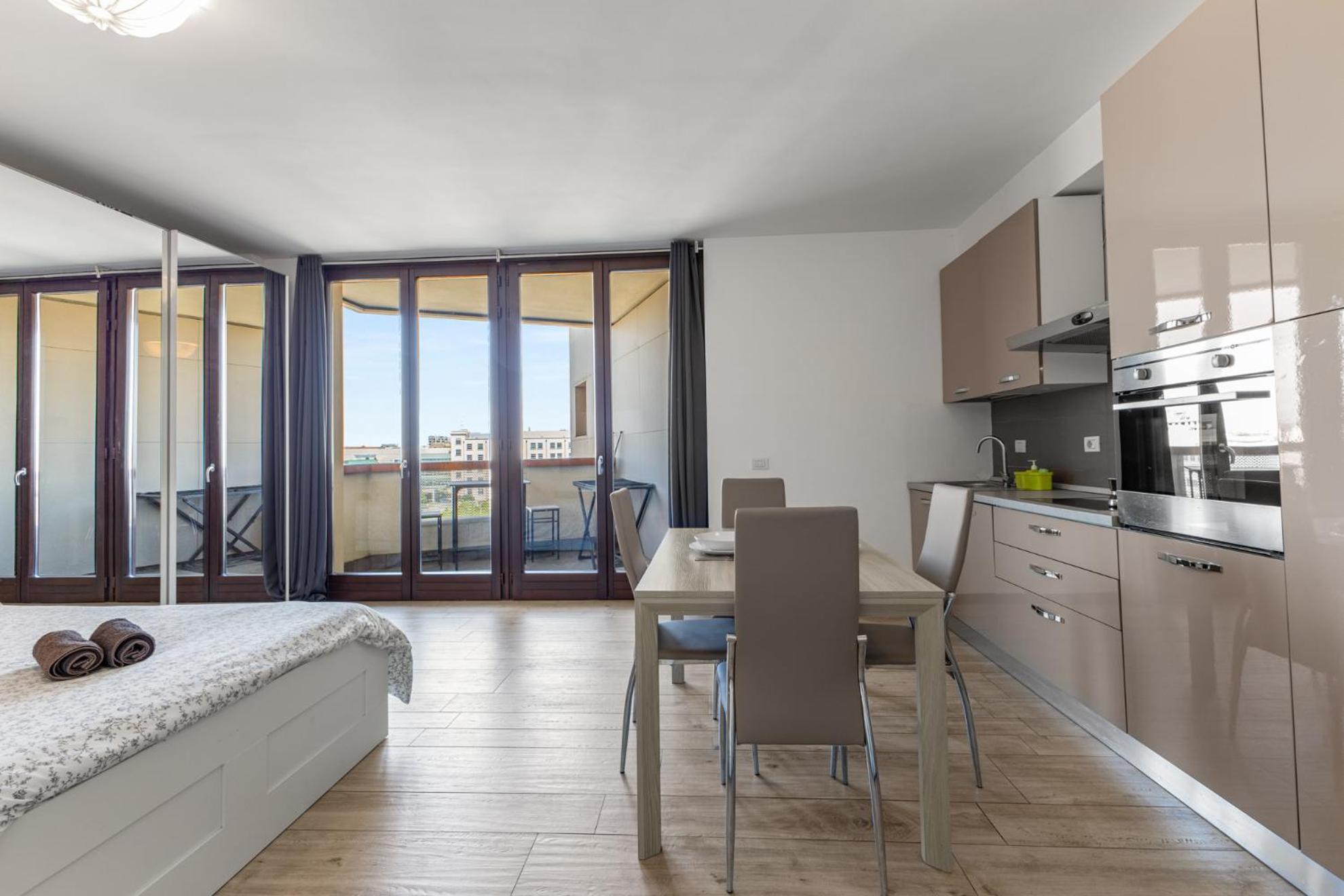 Apartamento Monolocale Con Balcone Self Check In Milano Sempione Exterior foto